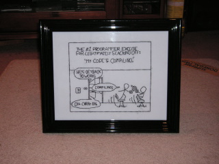A cross-stitch version of Randall Munroe's xkcd comic